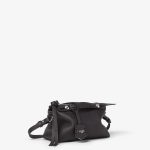 FENDI By The Way Selleria Mini Black Selleria mini-bag with 156 hand-sewn topstitches - Image 5